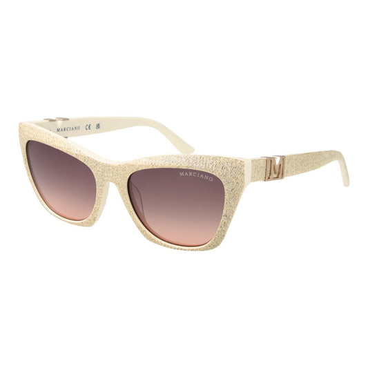 Marciano by Guess Cream Women Sunglass
