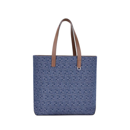 Bolso tote de mezclilla bordado Fendi
