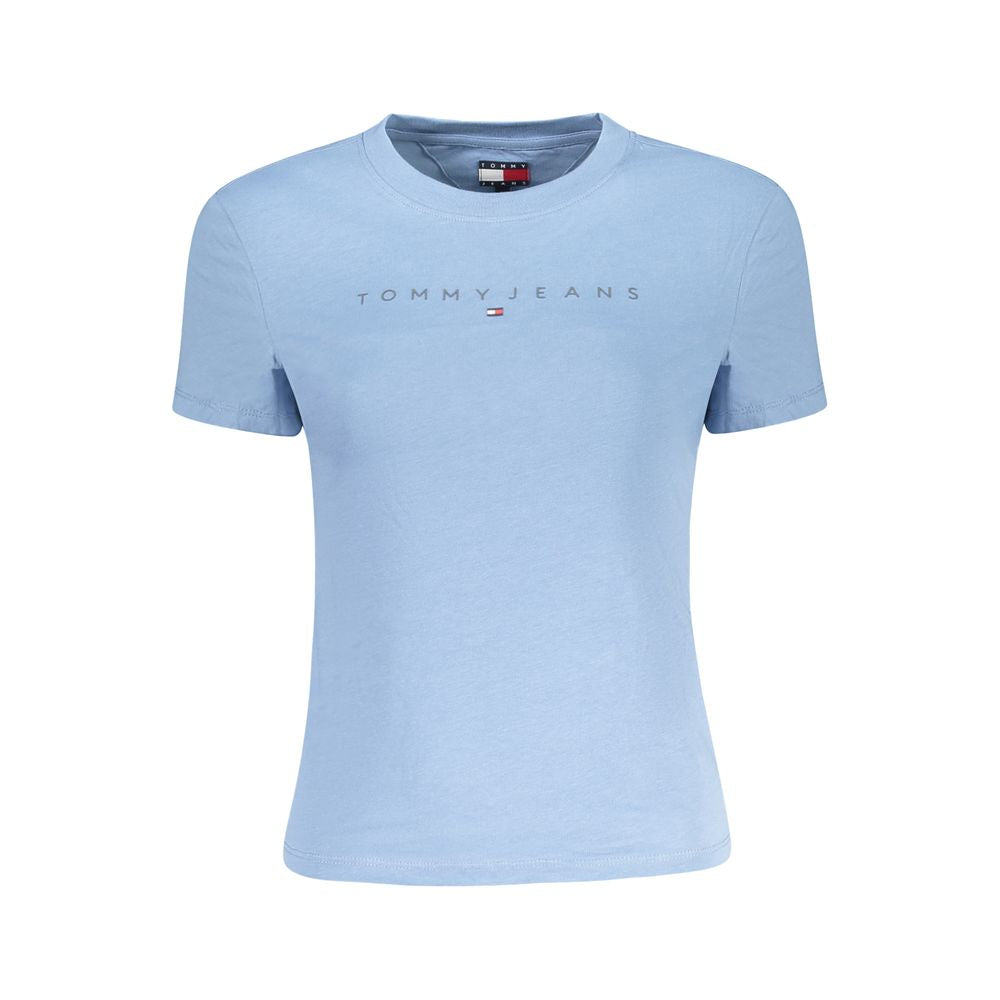 Tommy Hilfiger Blue Cotton Tops &amp; T-Shirt