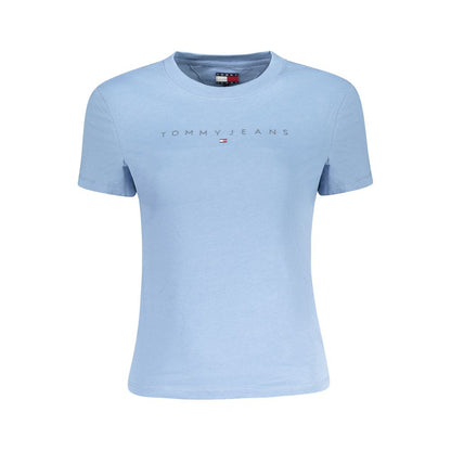 Tommy Hilfiger Blue Cotton Tops &amp; T-Shirt