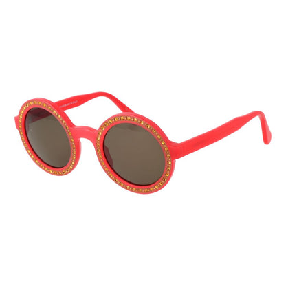 Andy Wolf Red Unisex Sunglass
