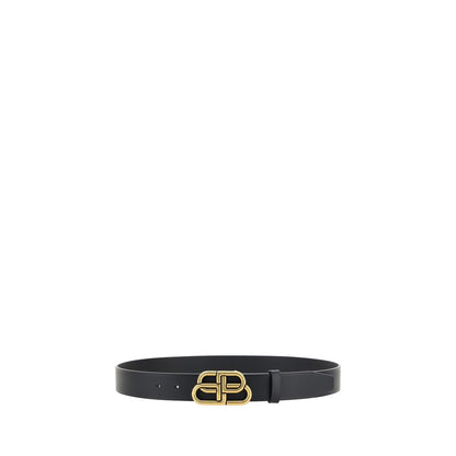 Balenciaga Logo Leather Belt