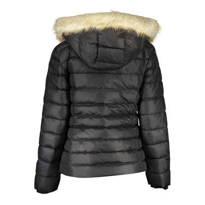 Tommy Hilfiger Black Polyester Jackets &amp; Coat
