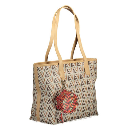 Mario Valentino Beige Polyethylene Handbag