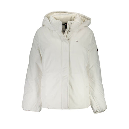 Tommy Hilfiger White Polyamide Jackets &amp; Coat