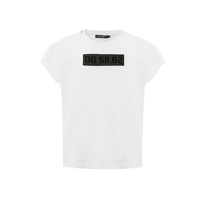 Dolce &amp; Gabbana White Cotton T-Shirt