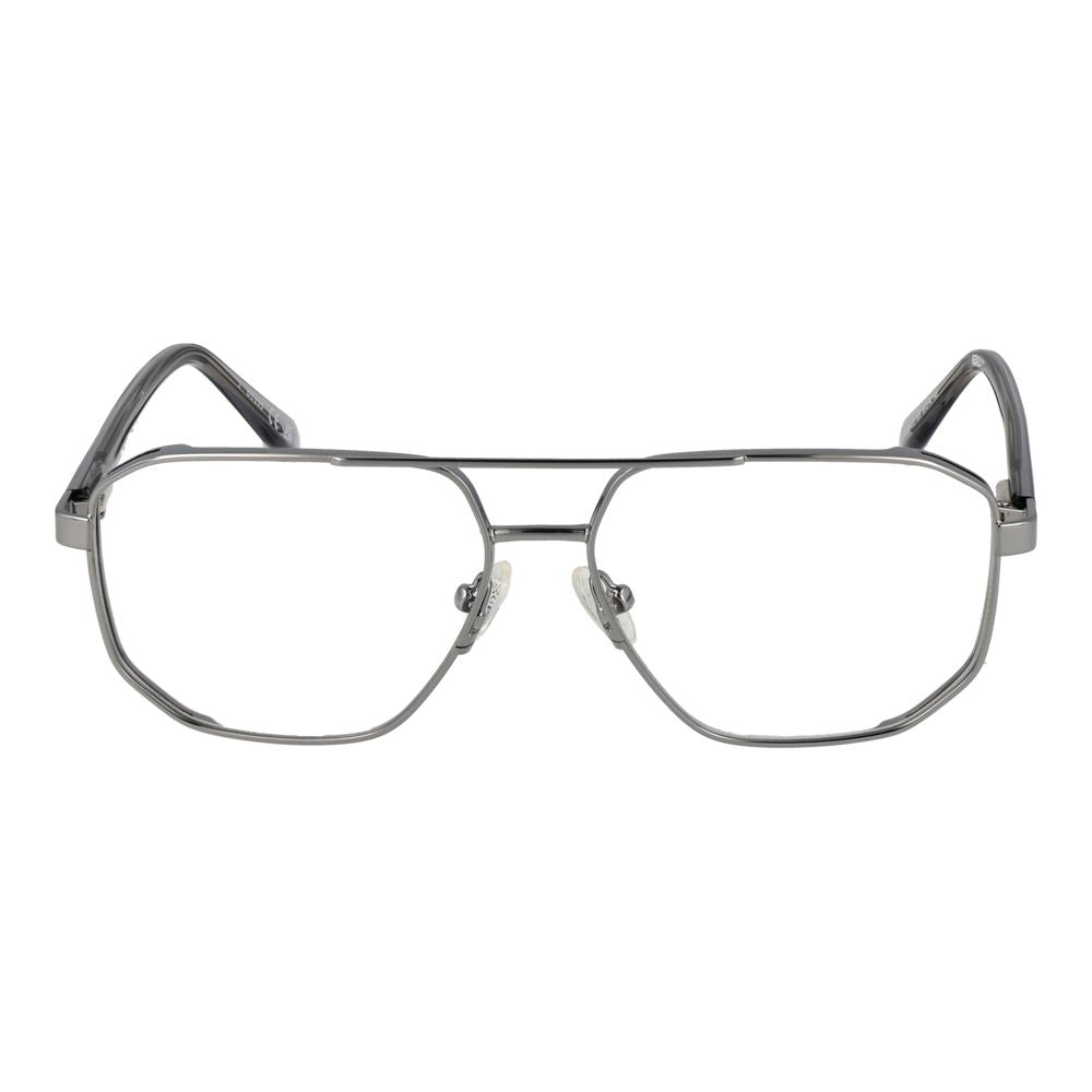 Guess Silver Men Glasses Frame