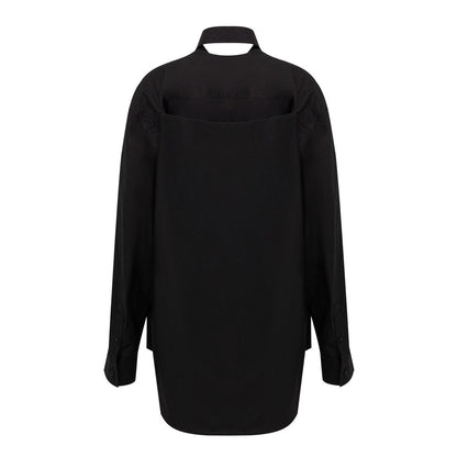 Balenciaga Black Cotton Long