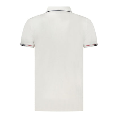 Norway 1963 White Cotton Men Polo Shirt