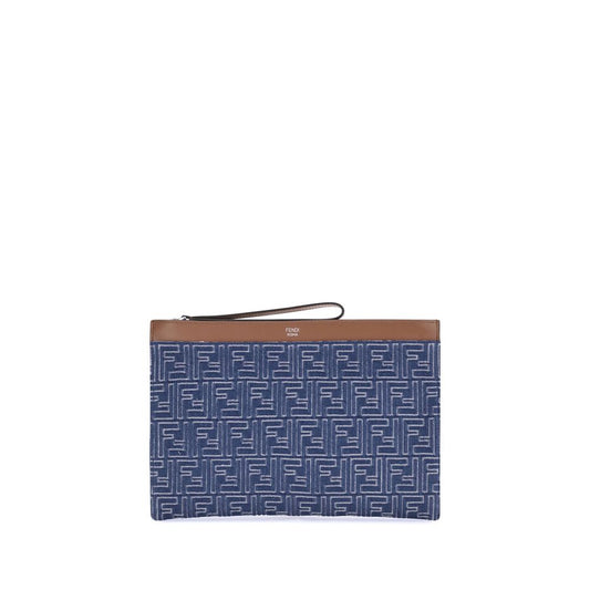 Fendi denim Pouch