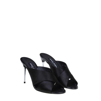 Dolce &amp; Gabbana Keira Satin Sandals