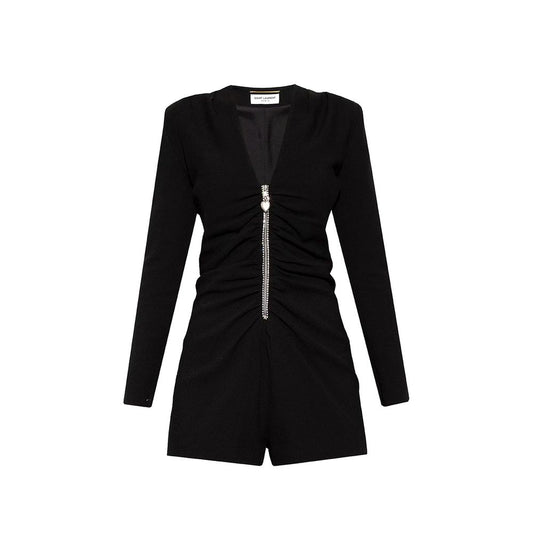 Saint Laurent Long Sleeves Jumpsuit