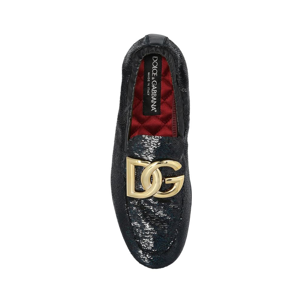 Dolce &amp; Gabbana Ariosto Glitter Loafers