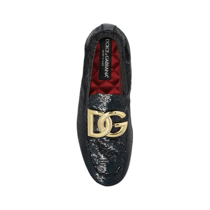 Dolce &amp; Gabbana Ariosto Glitter Loafers