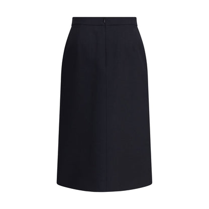 Valentino Belted Midi Skirt