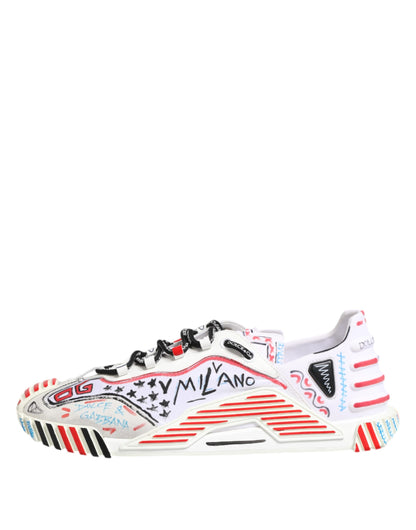 Dolce & Gabbana Multicolor Low Top NS1 Men Sneakers Shoes