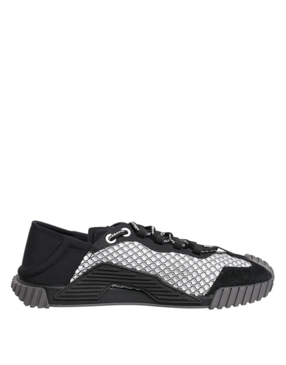 Dolce & Gabbana Multicolor Lace Up Low Top NS1 Sneakers Shoes