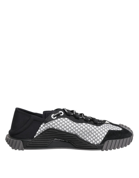 Dolce & Gabbana Multicolor Lace Up Low Top NS1 Sneakers Shoes