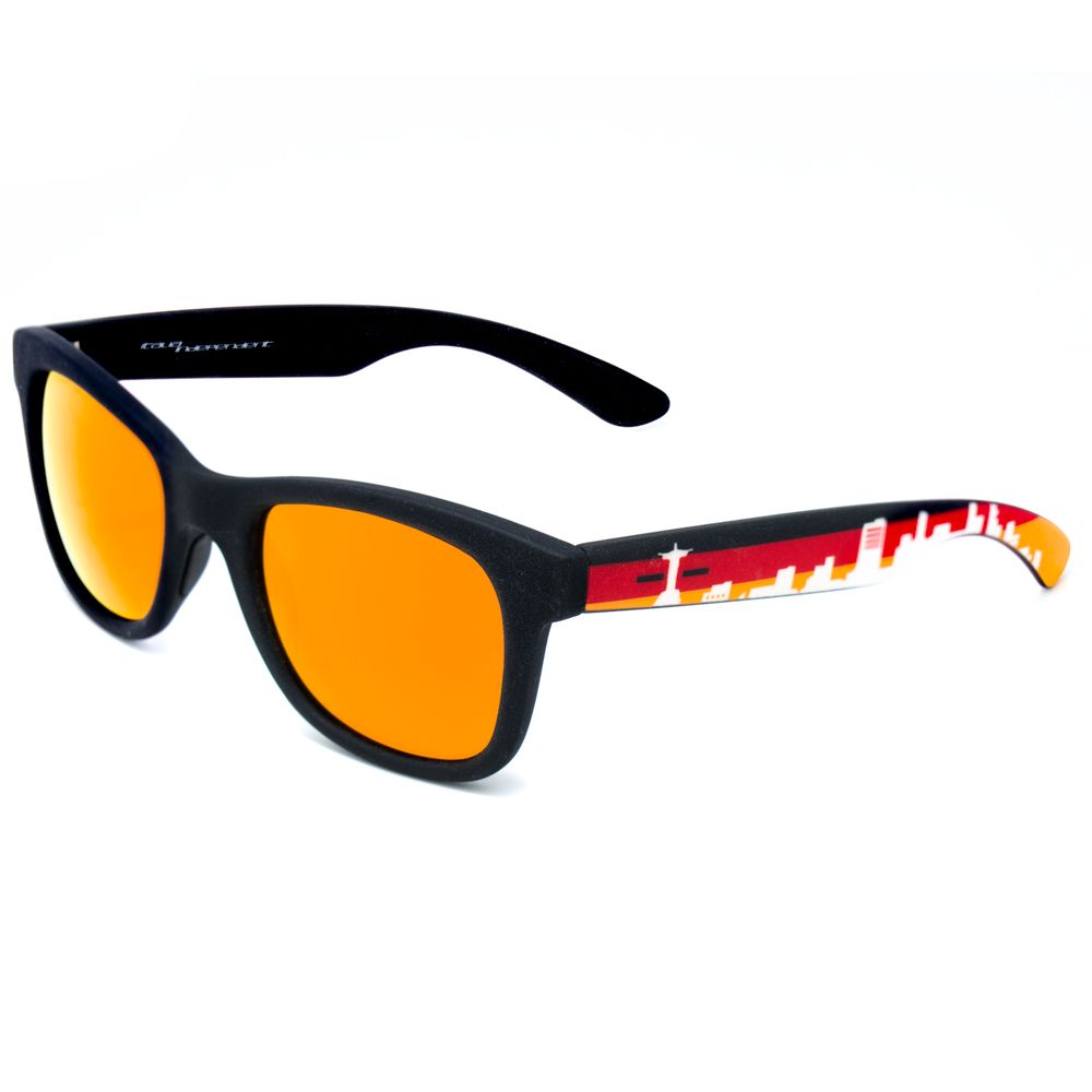 Italia Independent Black Acetate Sunglasses