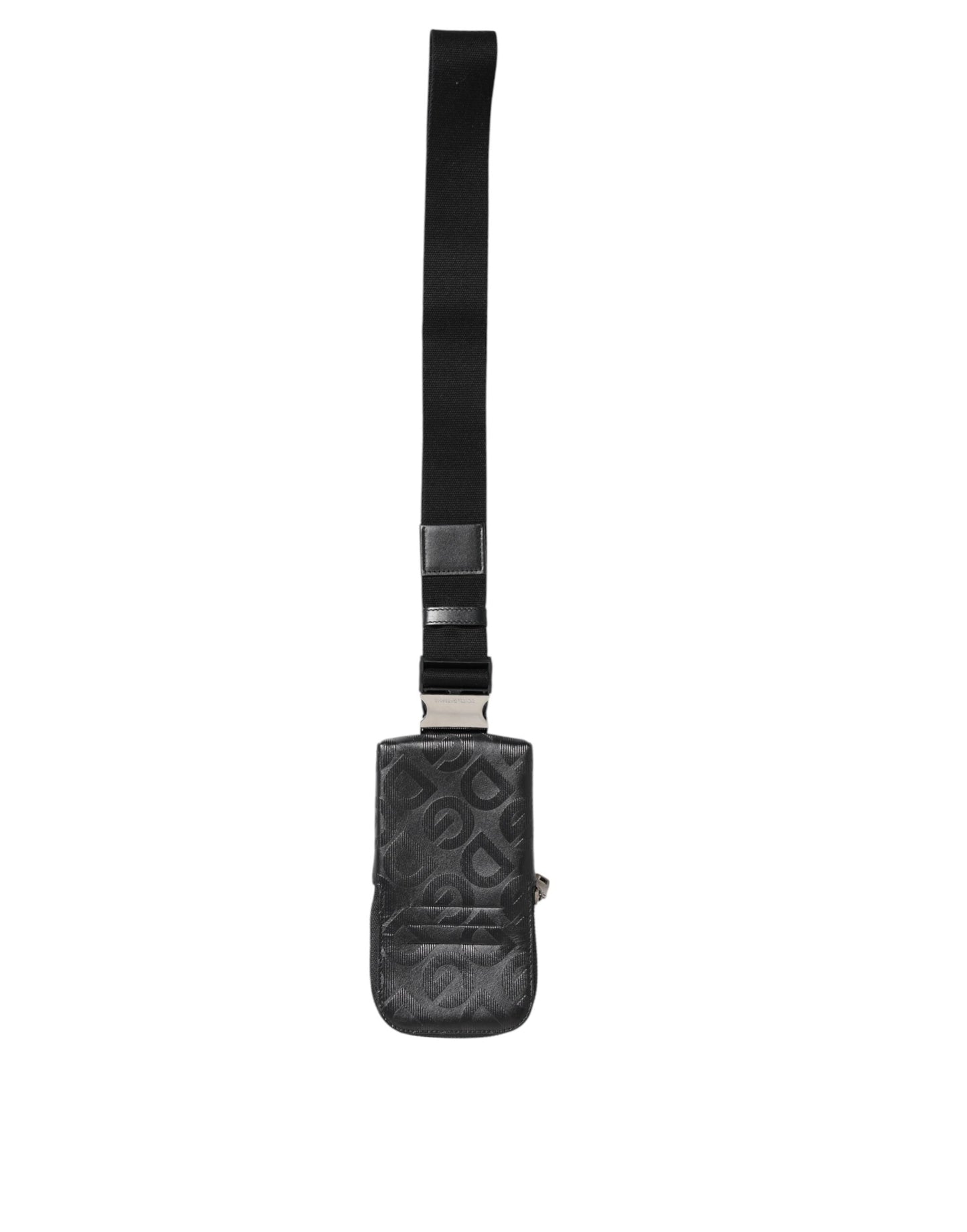 Dolce & Gabbana Gray DG Logo Mania Purse Phone Belt Waist Men Borse Bag