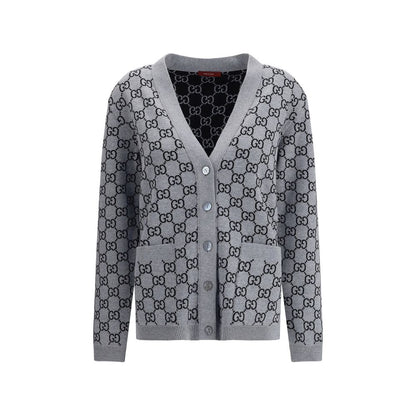 Gucci L/S V/NK CRDGN FINE WO GG TUB