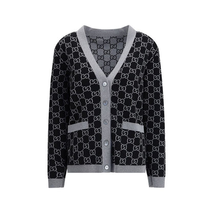 Gucci L/S V/NK CRDGN FINE WO GG TUB
