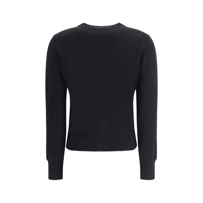 Ami Paris Ami De Coeur merino wool Cardigan