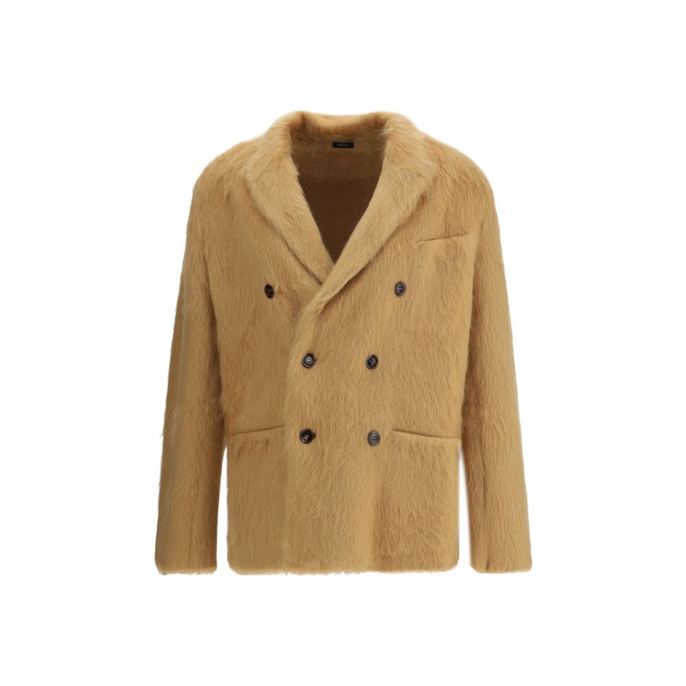 Tom Ford Double-breasted cashmere and mohair Jacket