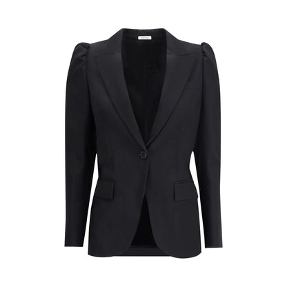 Alexander McQueen Black single-breasted jacket