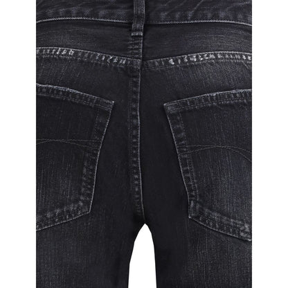 Balenciaga Wide-leg Cotton Jeans
