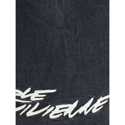 Kenzo x Futura Workwear embroidered japanese Denim Shirt