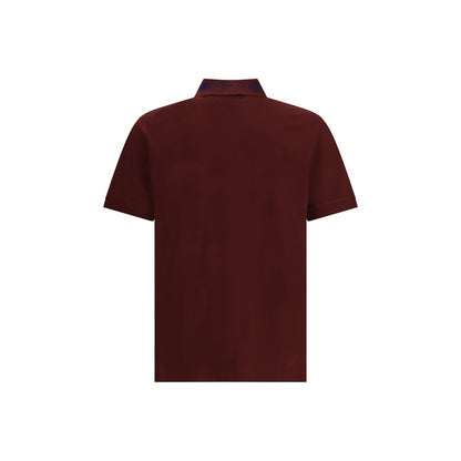 Alexander McQueen Polo with striped detail