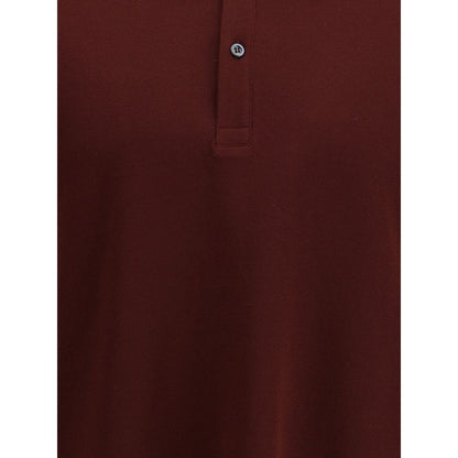 Alexander McQueen Polo with striped detail