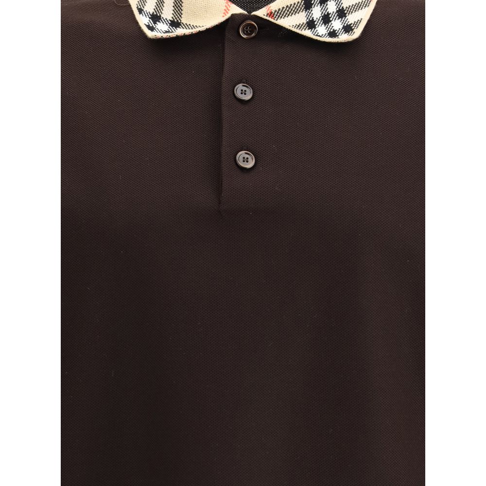 Piqué polo by Burberry