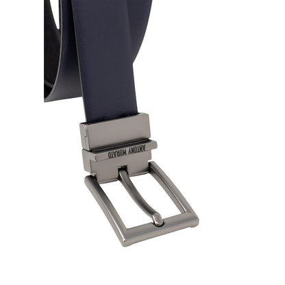 Antony Morato Black Leather Belt