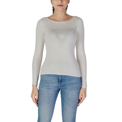 Guess White Viscose Sportswear