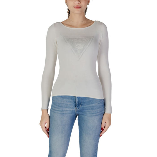 Guess White Viscose Sportswear