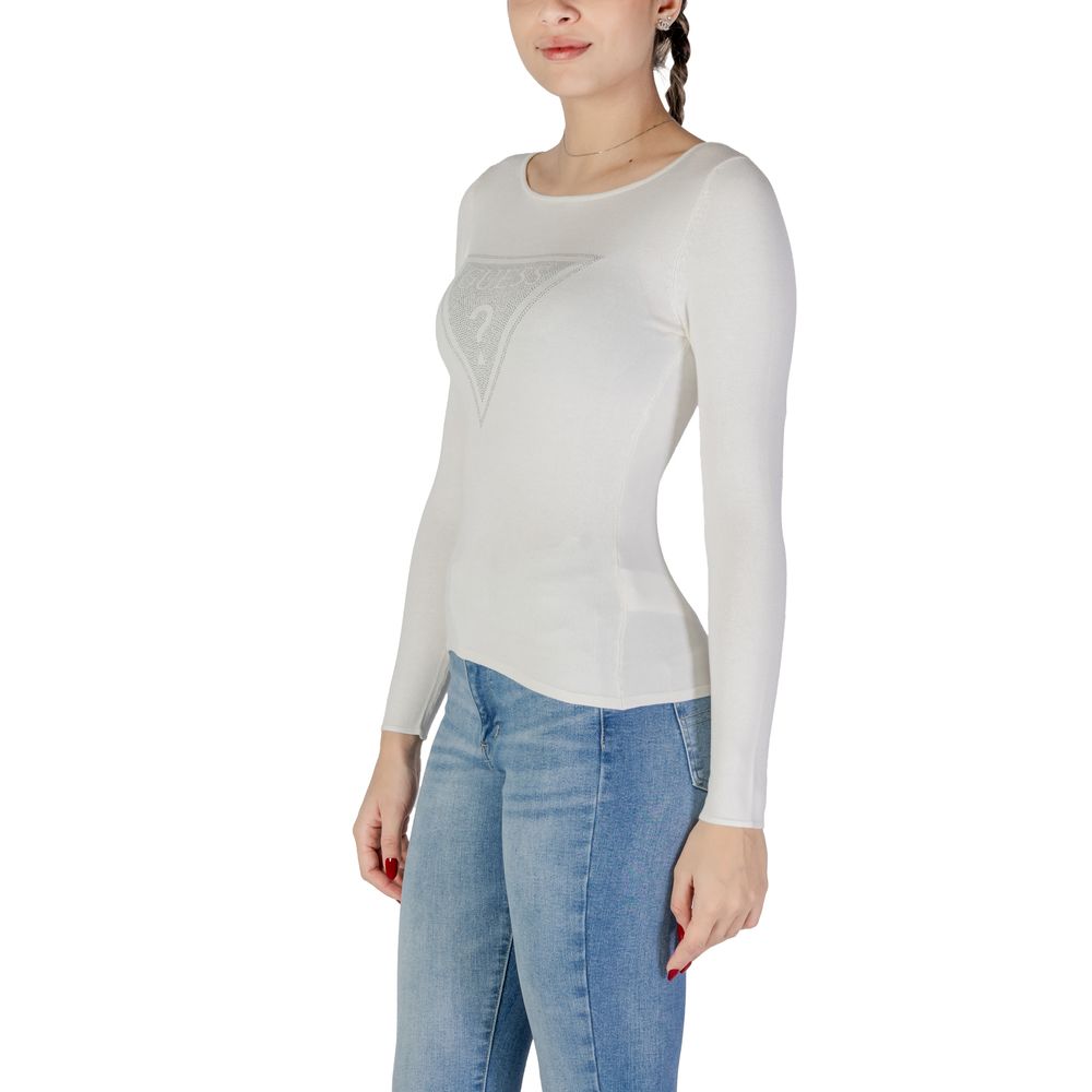Guess White Viscose Sportswear