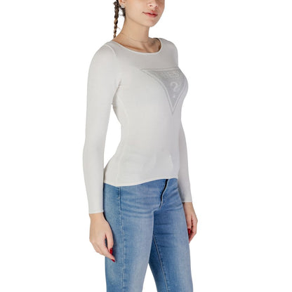 Guess White Viscose Sportswear