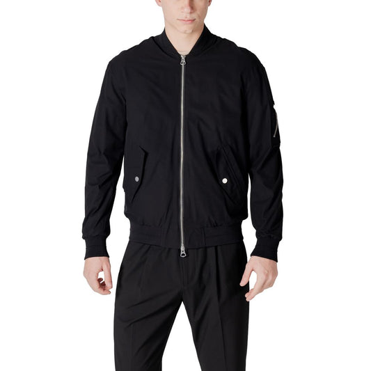 Antony Morato Black Polyester Jackets & Coat