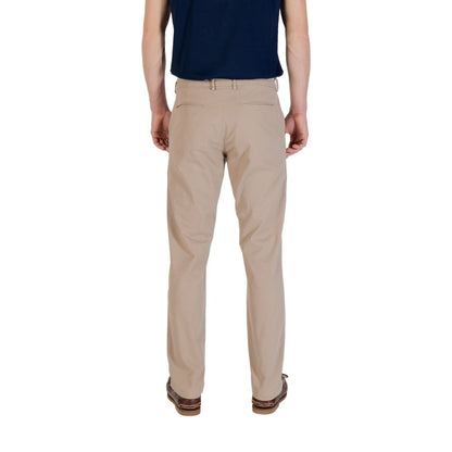 Borghese Beige Cotton Skinny Pant