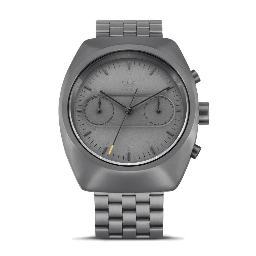 Adidas Gray Stainless Steel Watch - Sandy Store ByNet