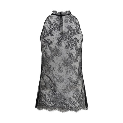 Alexander McQueen Sleeveless black Lace Top – IT42 | L par Alexander McQueen | Disponible sur Sandy Store ByNet