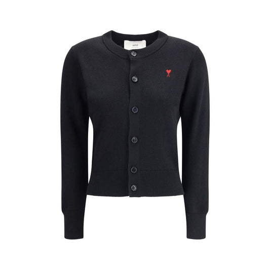 Ami Paris Ami De Coeur merino wool Cardigan – M par Ami Paris | Disponible sur Sandy Store ByNet