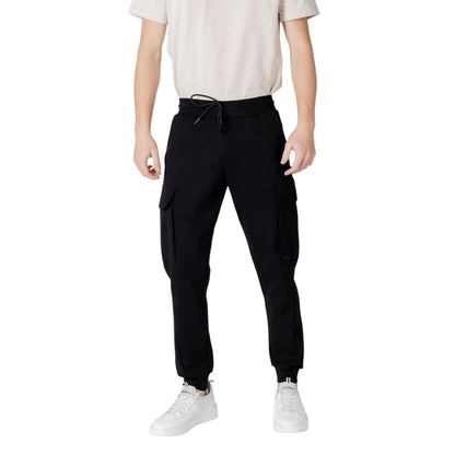 Antony Morato Black Cotton Joggers Workout Pant – IT52 | XL par Antony Morato | Disponible sur Sandy Store ByNet