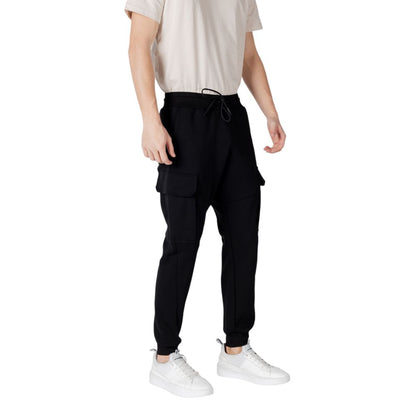 Antony Morato Black Cotton Joggers Workout Pant – IT52 | XL par Antony Morato | Disponible sur Sandy Store ByNet