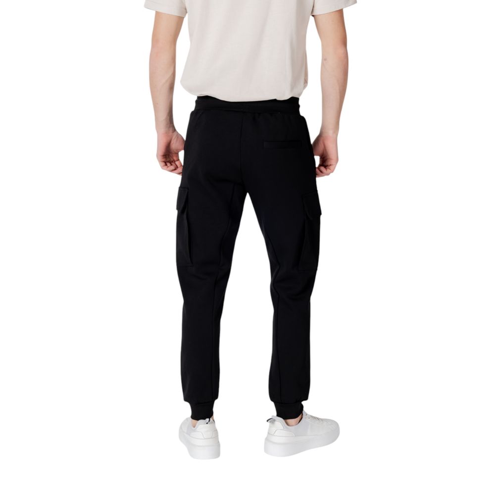 Antony Morato Black Cotton Joggers Workout Pant – IT52 | XL par Antony Morato | Disponible sur Sandy Store ByNet
