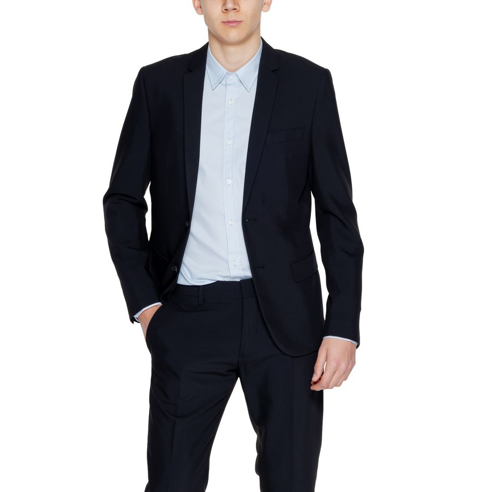 Antony Morato Black Polyester Blazer – IT48 | M par Antony Morato | Disponible sur Sandy Store ByNet