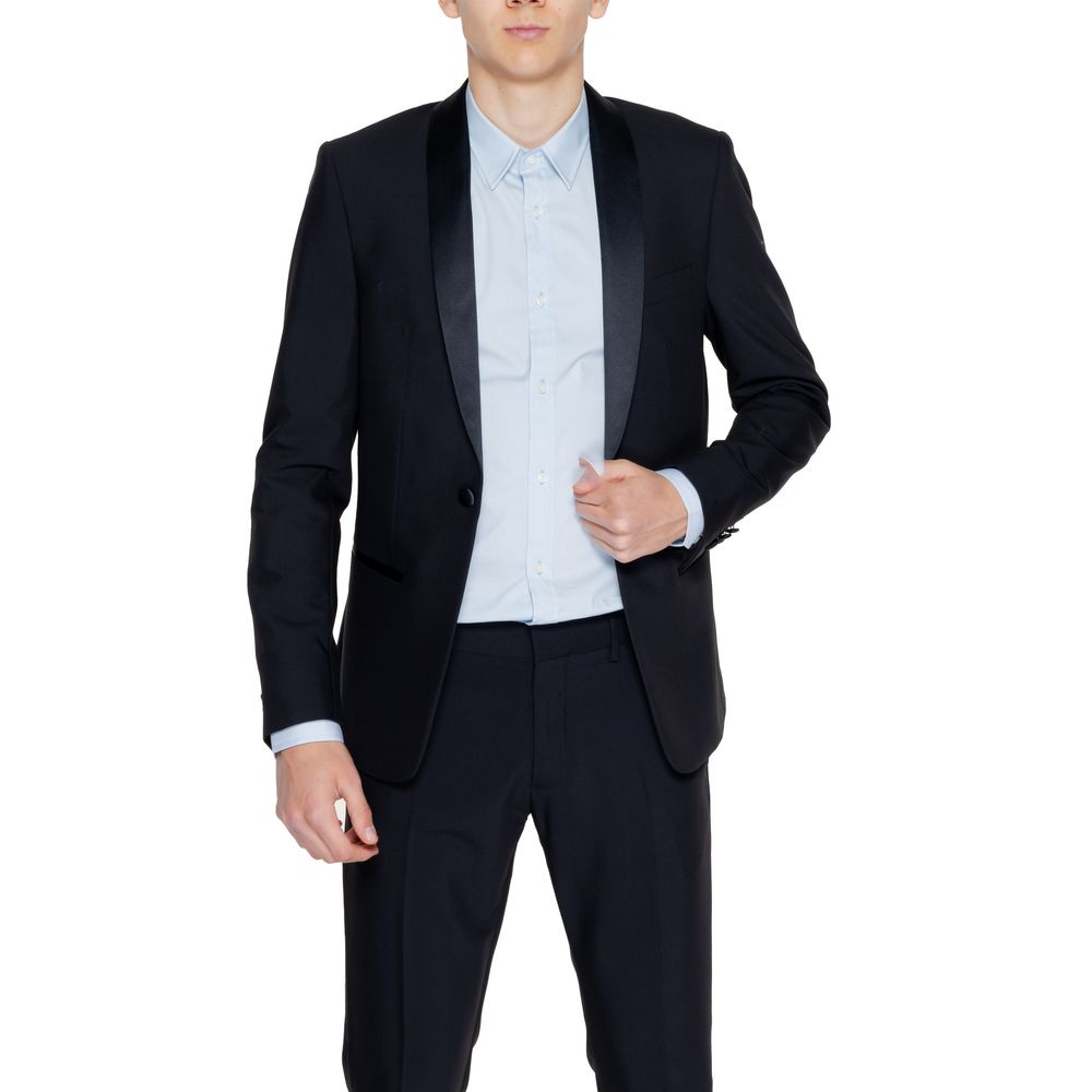Antony Morato Black Polyester Blazer – IT50 | L par Antony Morato | Disponible sur Sandy Store ByNet