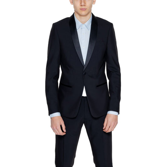 Antony Morato Black Polyester Blazer – IT50 | L par Antony Morato | Disponible sur Sandy Store ByNet